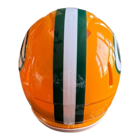 Green Bay Packers Mini Football Helmet & NEW “If I Were A Green Bay Packer” Book - Picture 6 of 10